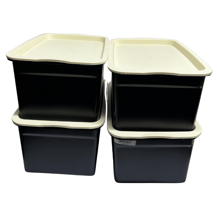 Shoppers Paradise - 4pc 5L storage container (3)